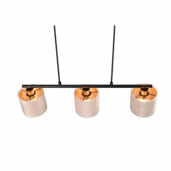 Suspension Trio JULIETA Noir, 3 lumières