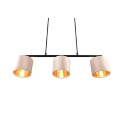 Suspension Trio JULIETA Noir, 3 lumières