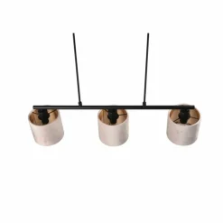 Suspension Trio JULIETA Noir, 3 lumières
