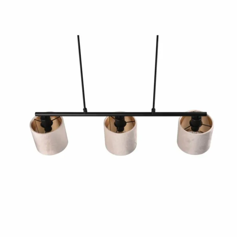Suspension Trio JULIETA Noir, 3 lumières