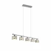 Suspension Trio KAPRUN Chrome, 5 lumières