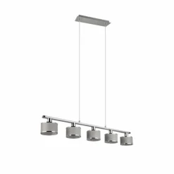 Suspension Trio KAPRUN Chrome, 5 lumières