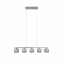 Suspension Trio KAPRUN Chrome, 5 lumières