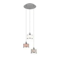 Suspension Trio KAPRUN Chrome, 3 lumières