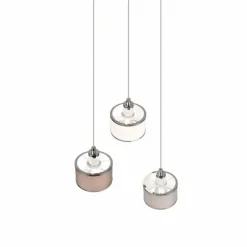 Suspension Trio KAPRUN Chrome, 3 lumières