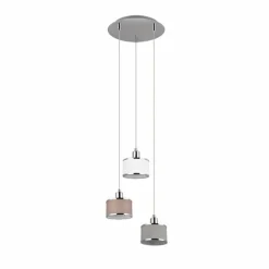 Suspension Trio KAPRUN Chrome, 3 lumières