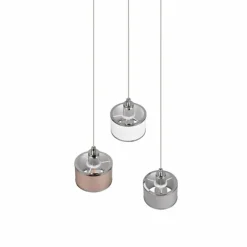 Suspension Trio KAPRUN Chrome, 3 lumières