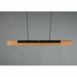 Suspension Trio Kerala LED Noir, 1 lumière