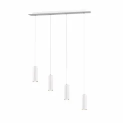Suspension Trio Leuchten MARLEY Blanc, 4 lumières