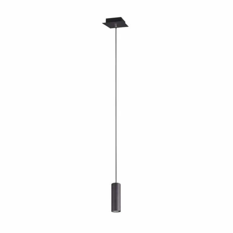 Suspension Trio Leuchten MARLEY Noir, 1 lumière