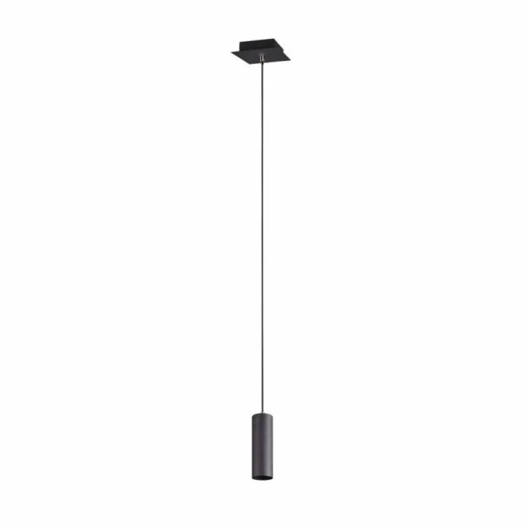 Suspension Trio Leuchten MARLEY Noir, 1 lumière