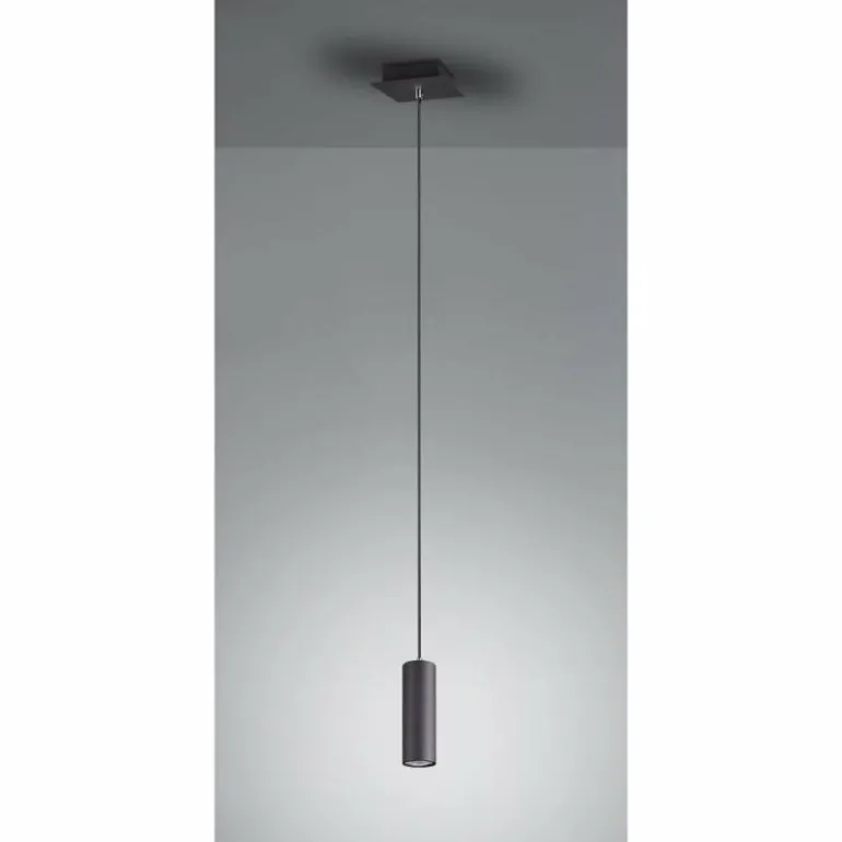 Suspension Trio Leuchten MARLEY Noir, 1 lumière