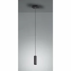 Suspension Trio Leuchten MARLEY Noir, 1 lumière