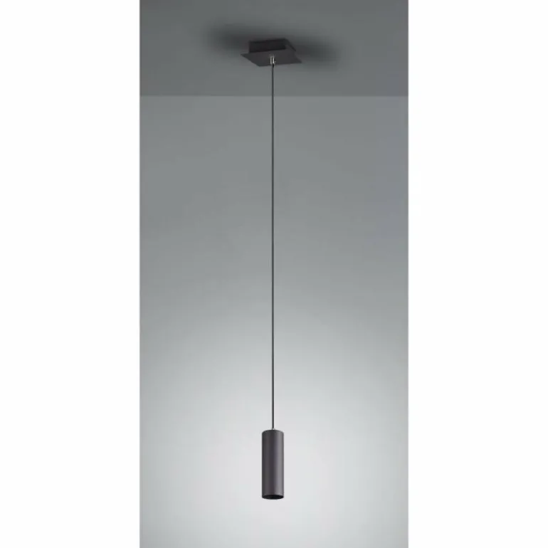 Suspension Trio Leuchten MARLEY Noir, 1 lumière