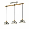 Suspension Trio Leuchten DELHI Nickel mat, 3 lumières