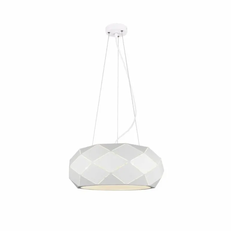 Suspension Trio Leuchten ZANDOR Blanc, 3 lumières