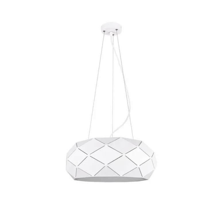 Suspension Trio Leuchten ZANDOR Blanc, 3 lumières