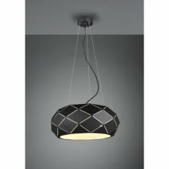 Suspension Trio Leuchten ZANDOR Noir, 3 lumières