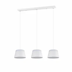 Suspension Trio Leuchten BARONESS Blanc, 6 lumières