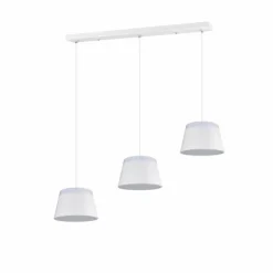 Suspension Trio Leuchten BARONESS Blanc, 6 lumières