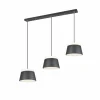 Suspension Trio Leuchten BARONESS Anthracite, 6 lumières