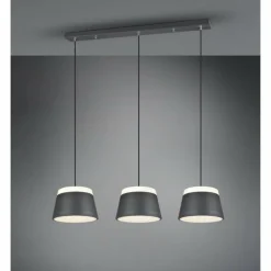 Suspension Trio Leuchten BARONESS Anthracite, 6 lumières