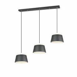 Suspension Trio Leuchten BARONESS Anthracite, 6 lumières
