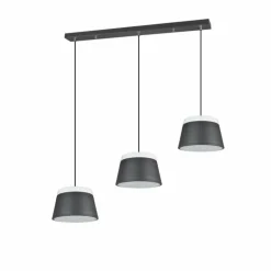 Suspension Trio Leuchten BARONESS Anthracite, 6 lumières