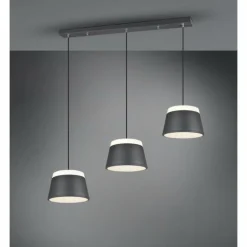 Suspension Trio Leuchten BARONESS Anthracite, 6 lumières