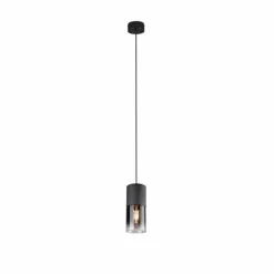Suspension Trio Leuchten ROBIN Noir, 1 lumière