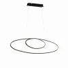Suspension Trio Leuchten AVUS LED Noir, 1 lumière