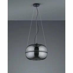 Suspension Trio Lorena Noir, 1 lumière