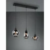 Suspension Trio Lumina Noir, 3 lumières