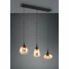 Suspension Trio Lumina Noir, 3 lumières
