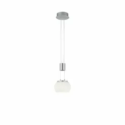 Suspension Trio Madison LED Nickel mat, 1 lumière