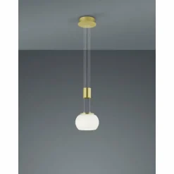 Suspension Trio Madison LED Laiton, 1 lumière