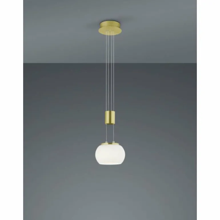 Suspension Trio Madison LED Laiton, 1 lumière