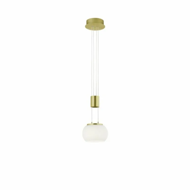Suspension Trio Madison LED Laiton, 1 lumière