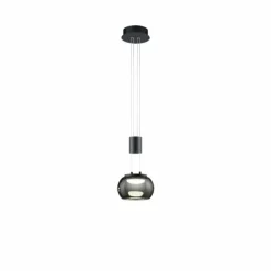 Suspension Trio Madison LED Noir, 1 lumière