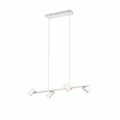 Suspension Trio MARLEY Blanc, 4 lumières