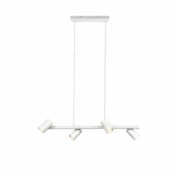 Suspension Trio MARLEY Blanc, 4 lumières