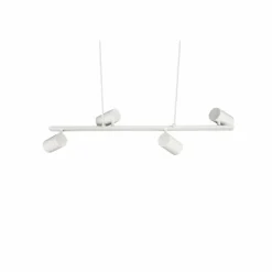 Suspension Trio MARLEY Blanc, 4 lumières