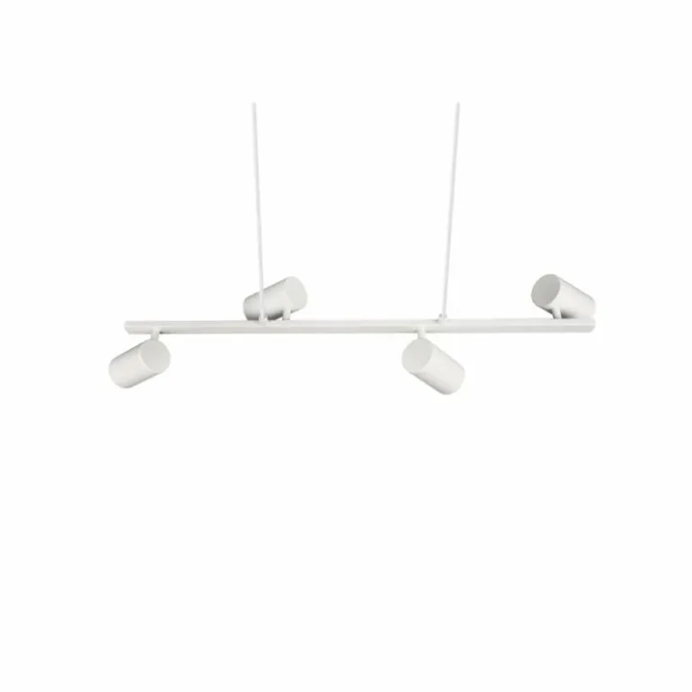 Suspension Trio MARLEY Blanc, 4 lumières