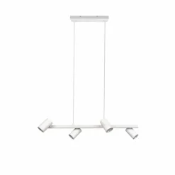Suspension Trio MARLEY Blanc, 4 lumières