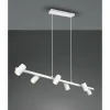Suspension Trio MARLEY Blanc, 6 lumières