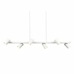 Suspension Trio MARLEY Blanc, 6 lumières