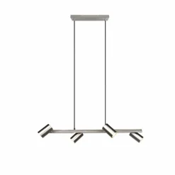 Suspension Trio MARLEY Nickel mat, 4 lumières