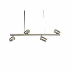 Suspension Trio MARLEY Nickel mat, 4 lumières