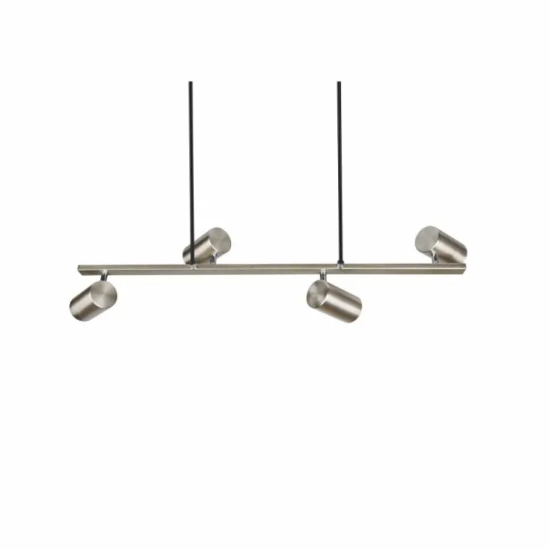 Suspension Trio MARLEY Nickel mat, 4 lumières