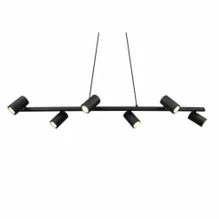 Suspension Trio MARLEY Noir, 6 lumières